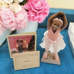 Signed Miss Martha Originals 1998 Marcy All Gods Children Ballerina Girl in Tutu